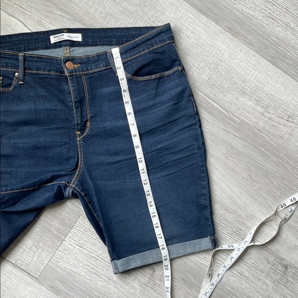 Levi Strauss Dark Blue Bermuda Shorts - Picture 11 of 13